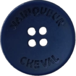 Navy Blue Button
