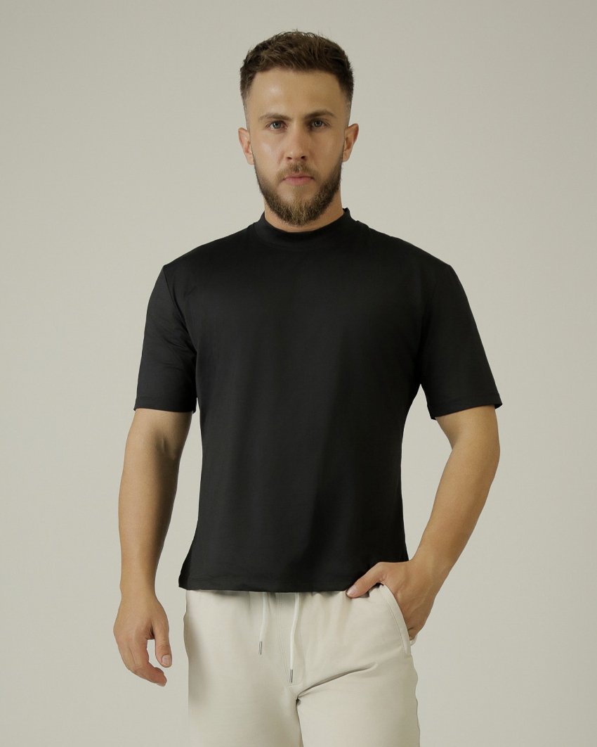 High Neck T-shirt